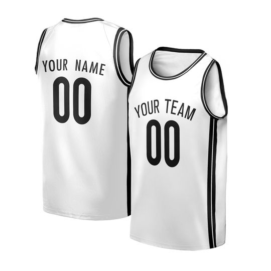 Discover Personalized Brooklyn Nets Jersey Kid & Adult  Fan Inspired White Swingman Association Style
