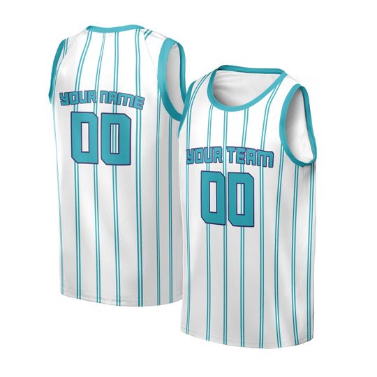 Discover Personalized Charlotte Hornets Jersey Kid & Adult  Fan Inspired White Swingman Association Style