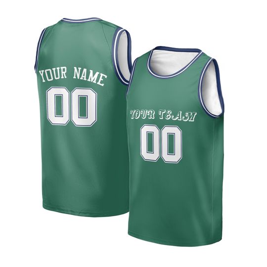Discover Personalized Dallas Mavericks Jersey Kid & Adult  Fan Inspired Green Fast Break Classic Style
