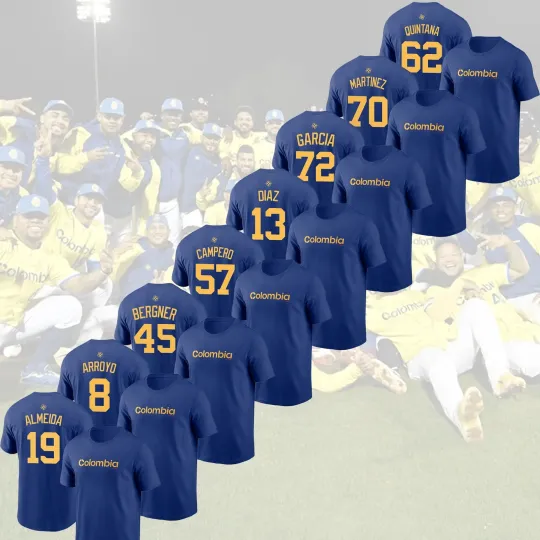 Discover Colombia Team 2026 World Baseball Classic: Arroyo, Bergner, Diaz, Camper, Garcia