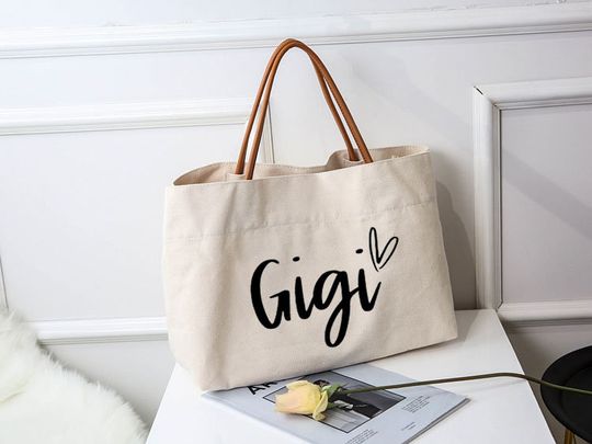 Discover gigi tote bag -gift for gigi tote bag- gift for grandma-tote bag birthday gift for gigi -MOC10
