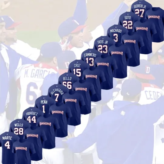 Discover Dominican Republic Team 2026 World Baseball Classic: Soto, Tatis Jr., Machado