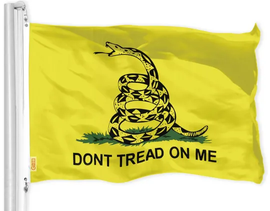 Discover G128 - Gadsden Dont Tread on Me Tea Party 3x5 FT Printed Flag 150D Polyester