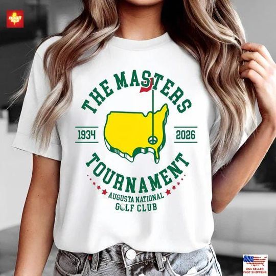 Discover Masters Golf Tournament Inspired Shirt 2026 Golf Fan Tee Augusta Style Golf Lover Shirt Vintage Golf Tournament Tee