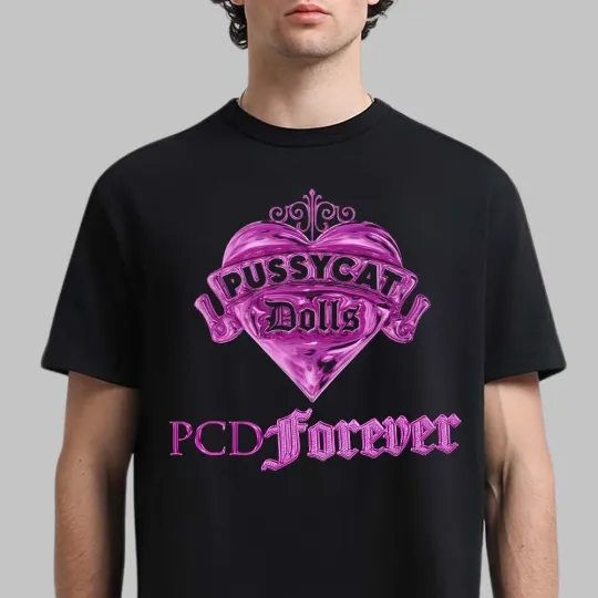 Discover The Pussycat Dolls PCD Forever Logo T-Shirt