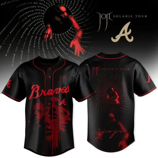 Braves x Joji Solaris Tour 2026 Baseball Jersey