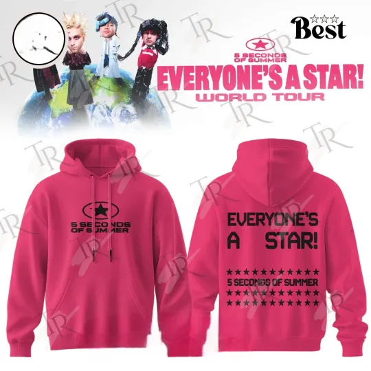 5 Seconds Of Summer World Tour 2026 Hoodie