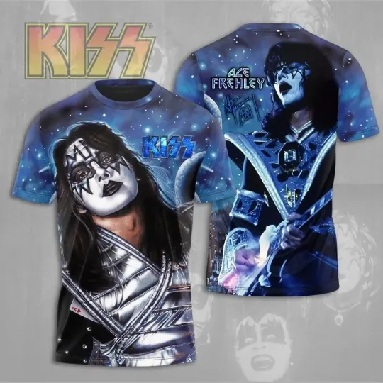 Discover 3D shirt Ace Frehley Kissmas Unisex Shirt