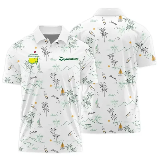 Discover Golf Masters Tournament Print Polo Fan Made Men's Shirt