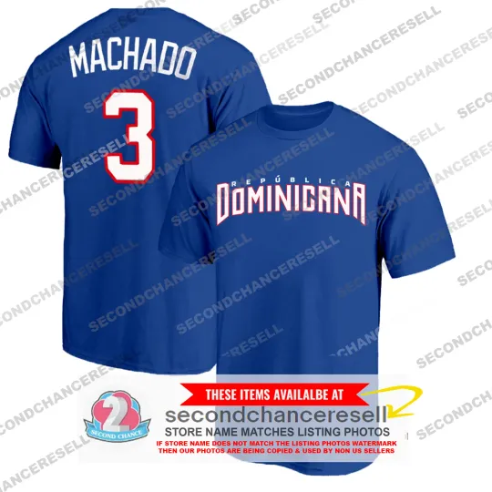 Discover Dominican Republic 2026 World Baseball Classic Manny Machado #3 T Shirt
