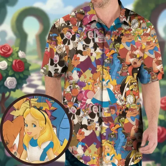 Discover All The Curiouser Hawaiian Shirt