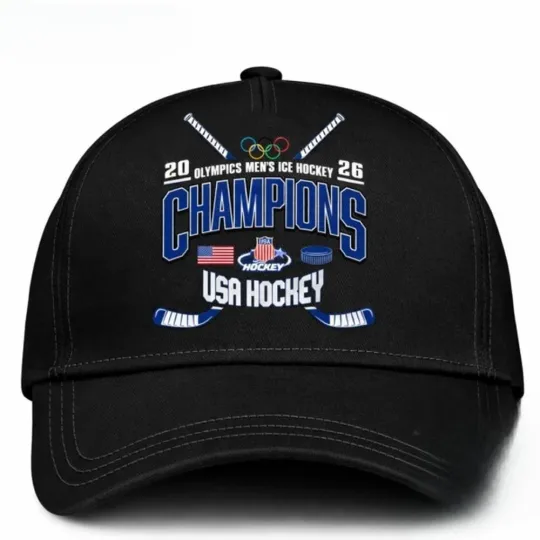 Team USA 2026 Olympic Men’s Ice Hockey Champions Limited Edition Cap