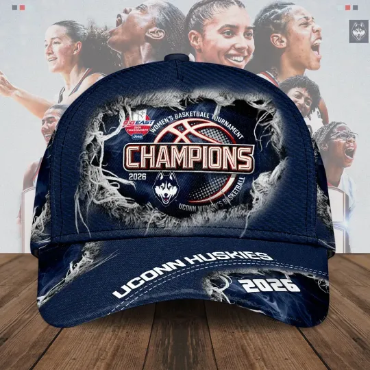 Discover Huskies Women’s Basketball 2026 Big East Champions Classic Cap