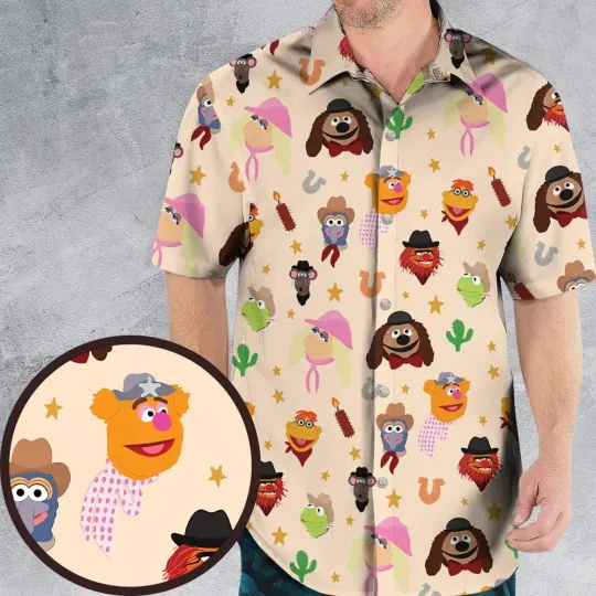 Discover Western Life The Muppet Show Hawaiian Shirt, Button down unisex adults S-5XL