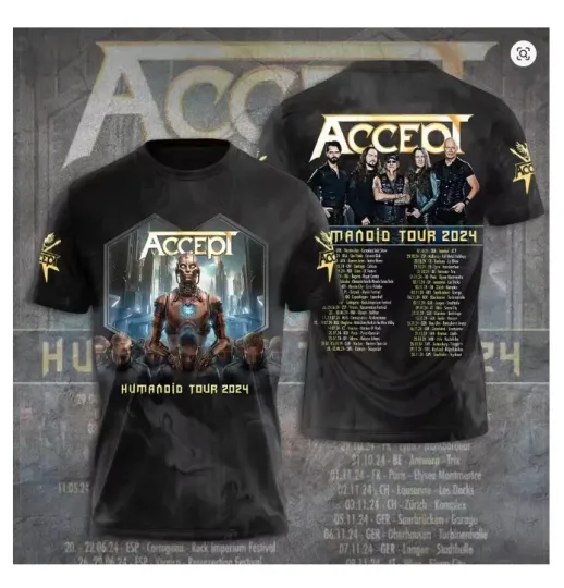 Discover Accept Restless and Wild Style 3D T Shirt Adult Full Size Men Women