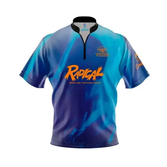 Discover Custom Name Radical Vexed Bowling Jersey Shirt Gifts - USA Size
