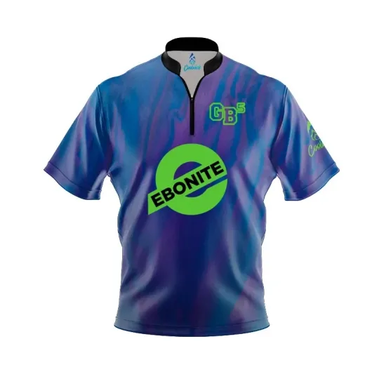Discover (Custom Name) - Ebonite Game Breaker 5 Bowling Jersey - Size S-5XL