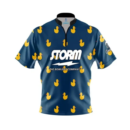 Discover Custom Name Storm Rubber Duck Bowling Jersey Shirts - USA Size