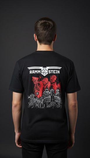 Discover Ramms Metal Band T-Shirt | Concert Merch, Music Lover Gift