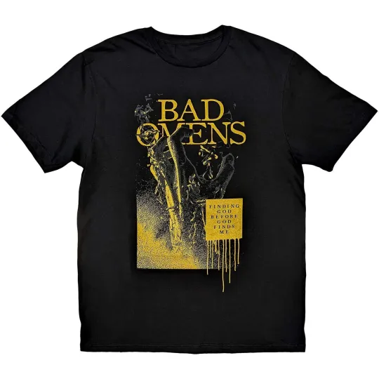 Discover Men's Bad Omens Holy Water Slim Fit T-shirt Small Black