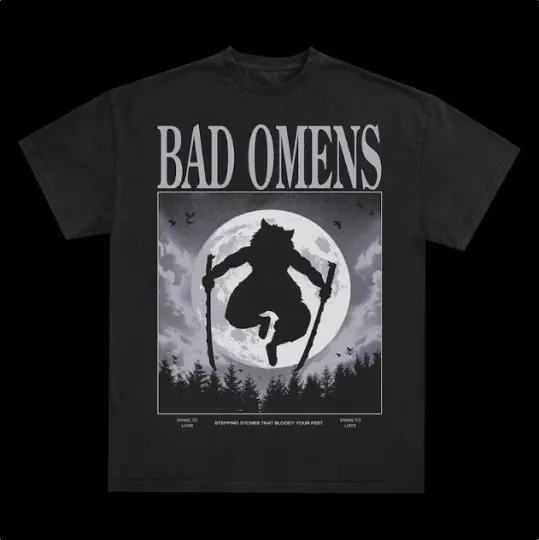Discover New!! Bad Omen "Boar" Tour Merch 2026 T-shirt