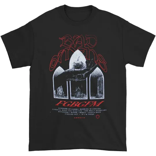 Discover Men's Bad Omens FGBGFM T-shirt Small Black