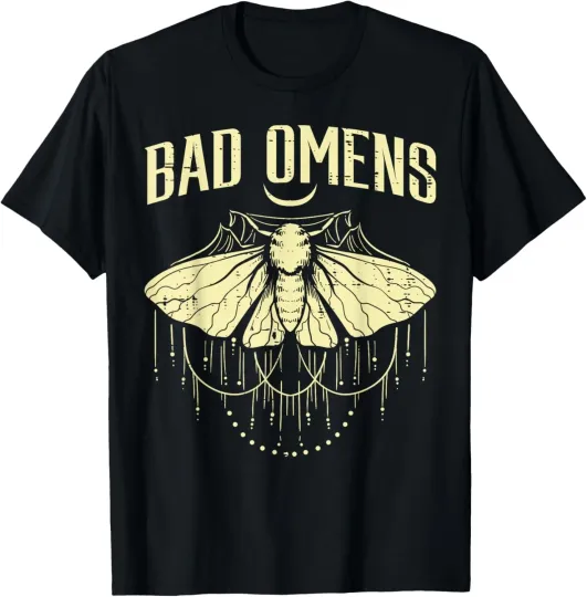 Moth Bad Omens Funny Myth Superstitions Women Men Gift Unisex T-Shirt