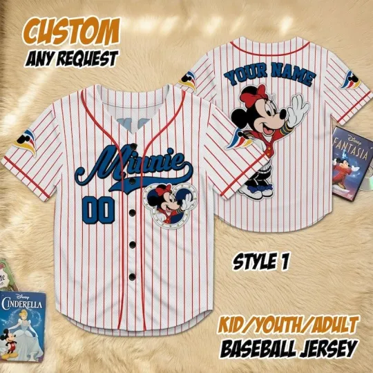 Discover Personalized Minnie Mouse Sailor Cruise Line 2026 Nautical Baseball Jersey Shirt