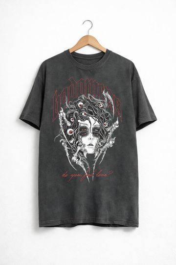 Discover Comfort Colors Bad Omens Do You Feel Love US Tour 2026 Ghost T-Shirt, Bad Omens Concert Tour Dates Sweatshirt, Gothic Rock Band Hoodie