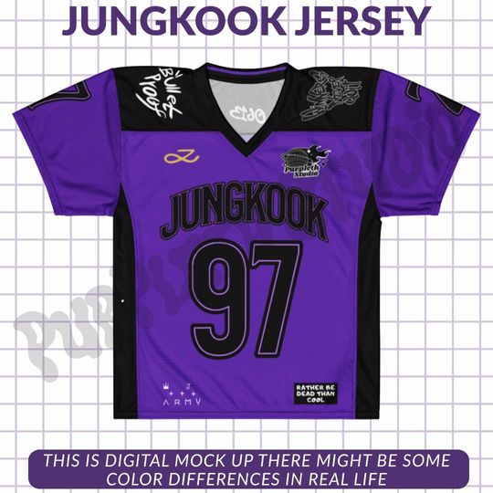 Discover Jungkook Inspired American football jersey