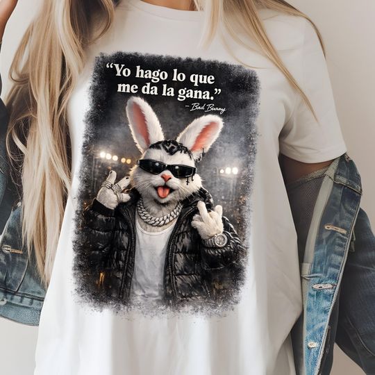 Discover Bad Bunny Shirt, Bad Bunny Merch, Yo Hago Lo Que Me Da La Gana, Benito Tshirt, Music Album tee