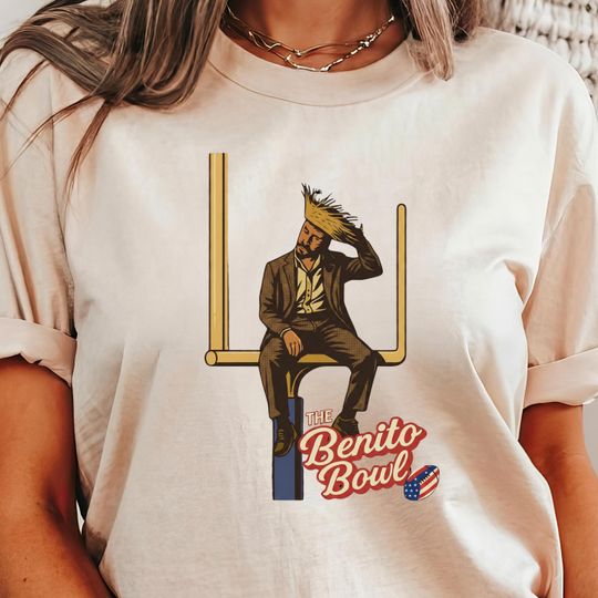 Discover Team Benito Bowl Football Shirt, Puerto Rico Game Day Apparel, Latin Music Bad Bunny