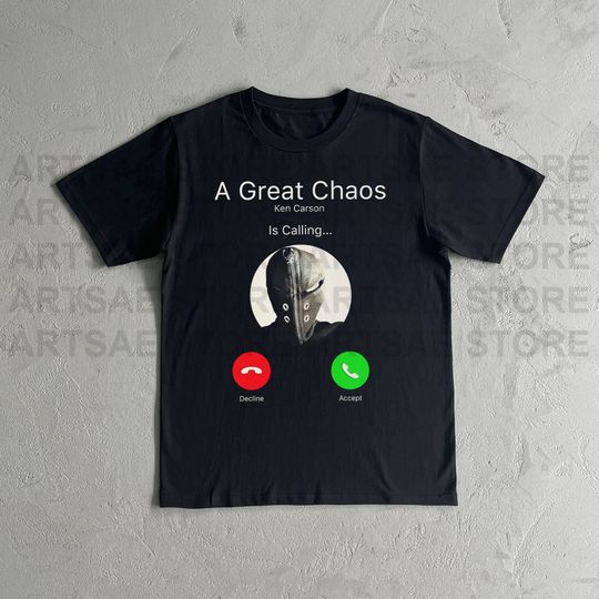 Discover Ken Carson AGC Incoming Call Shirt, Ken Carson A Great Chaos Tshirt