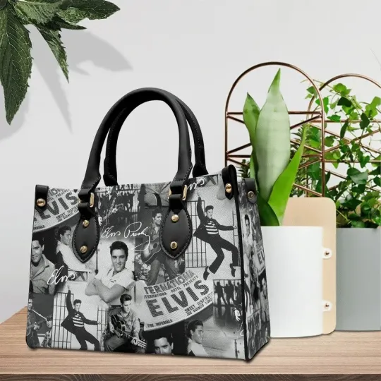 Elvis Presley Leather Bag, Elvis Presley Handbag