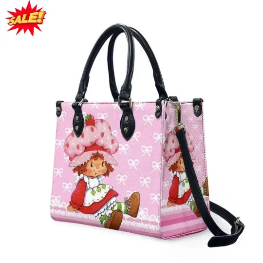Strawberry Shortcake Leather Handbag, Strawberry Shortcake Gift