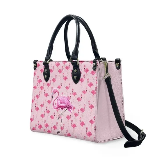Discover Flamingo Scyrub Leather Handbag