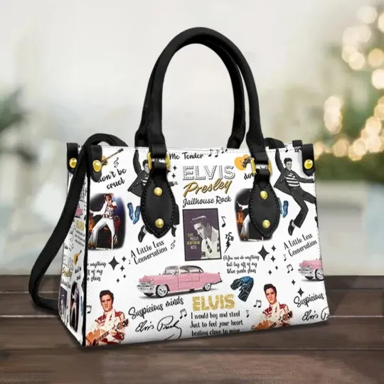 Discover Elvis Presley Leather Handbag