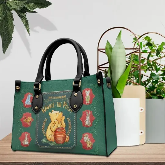 Winnie-the-Pooh 100th Anniversary Leather HandBag