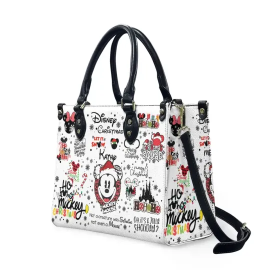 Discover Mini Mouse Christmas Leather Handbag