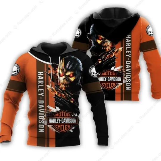 Discover Personalized Harley Racing Davidson 3D Hoodie , Unisex Adults S-5XL
