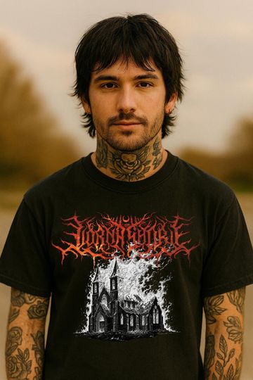 Discover Lorna Shore band shirt, perfect for concerts, deathcore fan