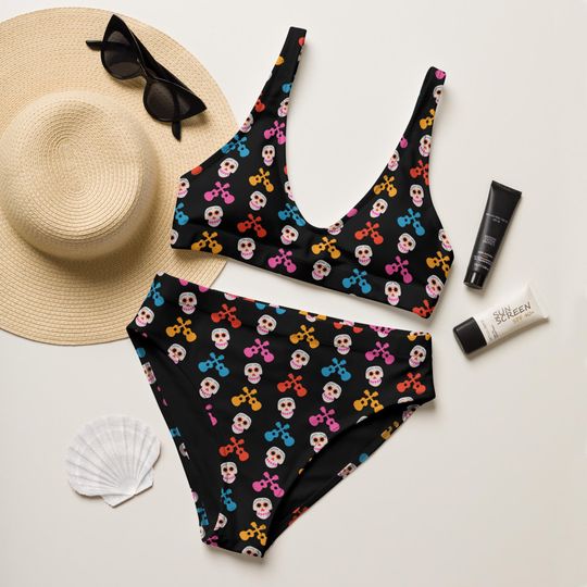 Discover Coco Skulls bikini | Disney Rides | Disney Cruise | Disney Vacation | Epcot Magic Kingdom Animal Kingdom | Un Poco Loco
