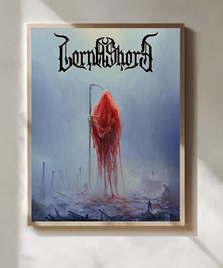 Discover lorna shore affiche deathcore band merxtch poster