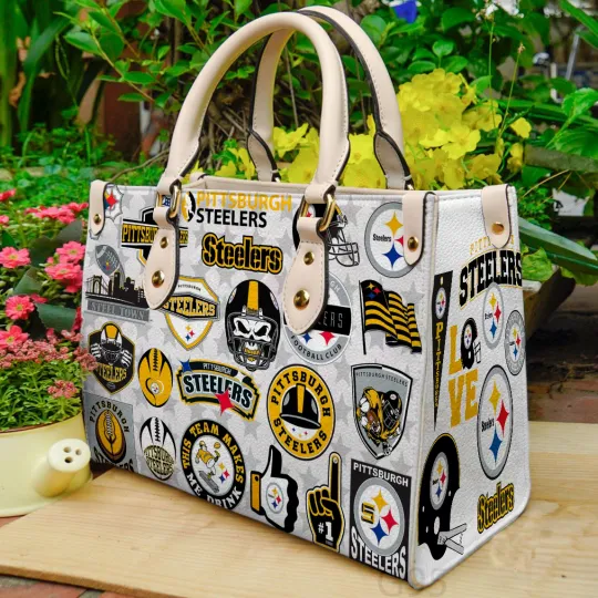 Discover Personalized Pittsburgh Football Team Steelerss Women Leather Handbag Lovers