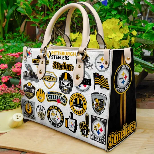 Discover Personalized Pittsburgh Football Team Steelerss Women Leather Handbag Lovers