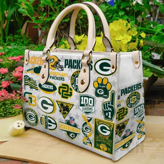 Discover Green Bay Football Team Packerss Women Leather Handbag Lovers Gift