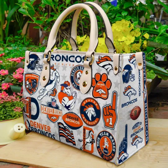 Discover Denver Football Team Broncoss Women Leather Handbag Lovers Gift
