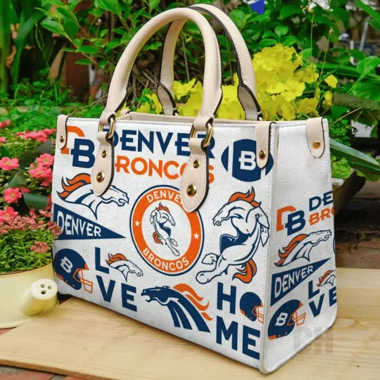 Discover Denver Football Team Broncoss Women Leather Handbag Lovers Gift