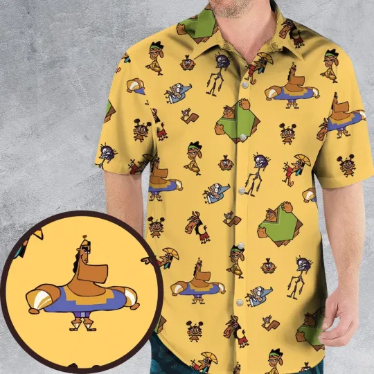 Discover Groovy Threads The Emperor's New Groove Hawaiian Shirt