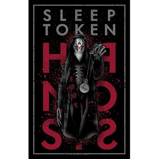Discover Sleep Token Flag Poster - Hypnosis Vertical Wall Art - RockoffTrade